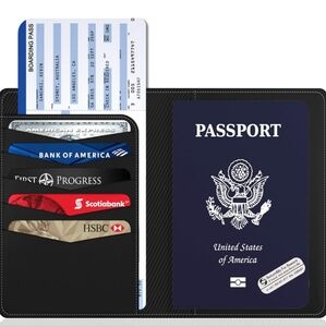 Leather Passport Holder Protector